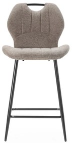 Set di 2 sgabelli da bar marrone chiaro (altezza seduta 65 cm) Muli - Marckeric