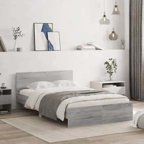 Giroletto Con Testiera Grigio Sonoma 120x190 Cm /