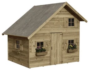 SEBA - casetta in legno per bambini