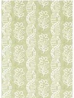Zoffany Carta da parati Dabu Stripe - Pale Olive