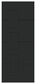 Pannello per porta d'ingresso P190 pellicolato pvc grigio L 92 x H 210.5 cm, Sp 6 mm apertura sinistra