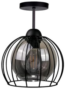 Lampadario a plafone SOLO BLACK 1xE27/60W/230V