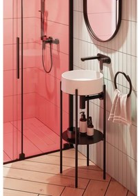 Deante BGA_N54L - Miscelatore per lavabo da incasso ALPINIA nero