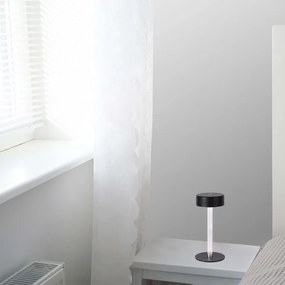 LED Lampada da tavolo ricaricabile dimmerabile LED/3W/5V 3000-6000K nero