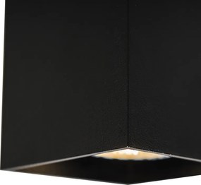 Faretto smart nero con WiFi GU10 - Qubo