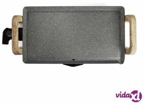 Livoo Griglia 1800 W Naturale e Nera