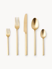Set di posate spazzolate opache Shine, varie misure