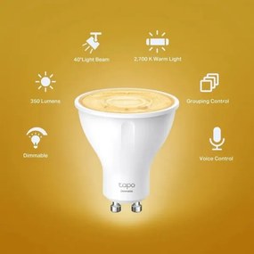 Lampadina LED dimmerabile GU10/2,9W/230V 2700K Wi-Fi - TP-Link