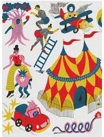 Coordonne Carta da parati panoramica Magic Circus - Wild