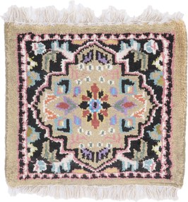 Agra Tappeto 30 x 30 (Indian) Annodato A Mano
