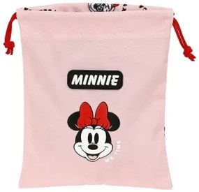 Cestino per la Merenda Minnie Mouse Me time Rosa