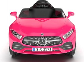 Macchina Elettrica per Bambini 12V con Licenza Mercedes CLS Small Rosa...