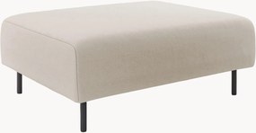 Panca imbottita grigio argento/nera freistil180