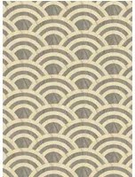 Moooi for Arte Carta da parati Lucky O's - MO3042 - Birch & Silver