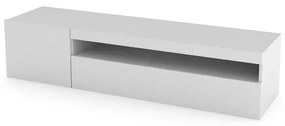 Mobile Porta TV Daiquiri – Bianco Lucido, 150 cm, Made in Italy