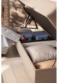 Letto boxspring grigio tortora con contenitore 180x200 cm Elva Bold – Bonami Selection