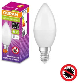Lampadina LED Antibatterica B40 E14/4,9W/230V 4000K - Osram