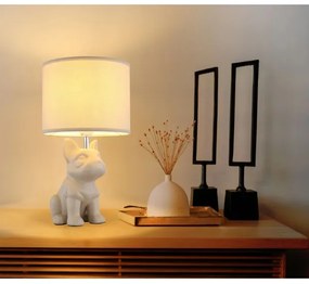 Globo 21741S - Lampada da tavolo DOGO 1xE27/60W/230V