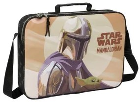 Borsa per la scuola The Mandalorian This is the way Marrone Nero 38 x 28 x 6 cm