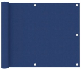 Paravento Da Balcone Blu 75x500 Cm İn Tessuto Oxford /