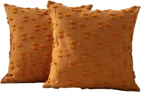 Federe decorative in set 2 pz 43x43 cm Tuffet – Mioli Decor