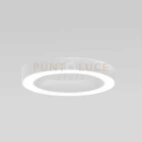 Flor p/m - plafoniera colore bianco a led 3000k 3700lm 50w dimmerab...