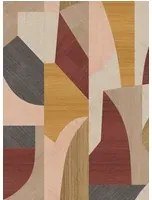 Arte International Carta da parati Puzzle - Orange Ruby