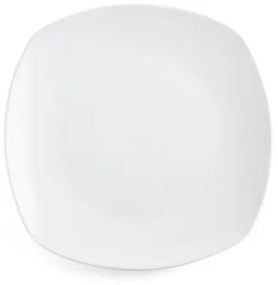 Piatto da pranzo Quid Novo Vinci Bianco Ceramica Ø 26,6 cm 26,6 cm (6 Unità) (Pack 6x)