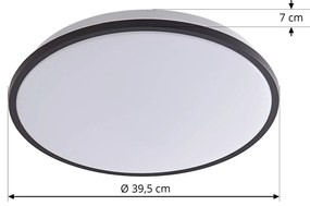 Lindby Smart Swaran Plafoniera a LED, Ø39,5 cm, RGB, CCT, Tuya