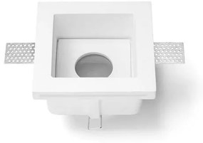 DORIDE Incasso Square IP44 Sforzin Lampade in gesso