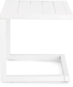 Tavolino da giardino in alluminio 40x40 cm Hilde – Bizzotto