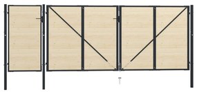 Stecche per Recinzione 115 pz in Legno Massello di Abete Rosso