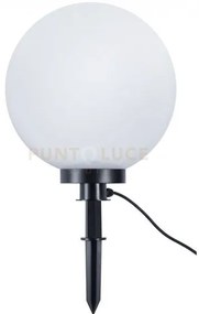 Bolo picchetto sfera diametro 40 con 5 metri di cavo ip44 1 luce at...