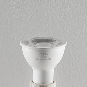 PRIOS LED riflettore GU10 8W 2.700K 60°