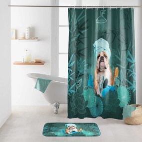 Tenda da doccia 180x200 cm Doggy zen - douceur d'intérieur