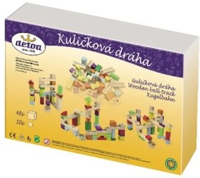 Detoa pista per biglie di legno