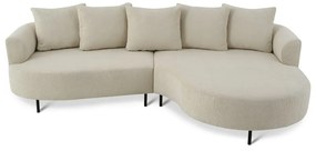 Divano angolare beige (angolo destro) Vitoria - Scandic