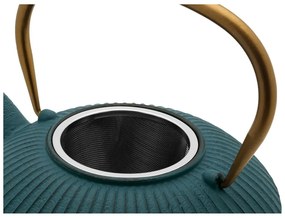 Teiera in ghisa blu 1,1 l Linhai - Bredemeijer