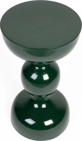 Tavolino rotondo in metallo ø 31 cm Lars – White Label