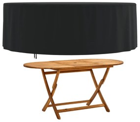 Coperture per mobili da giardino 2pz Ø 244x71 cm 420d oxford