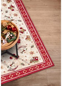 Tappeto rosso natalizio in cotone 160x230 cm Toy's Delight Red Christmas - Villeroy&amp;Boch