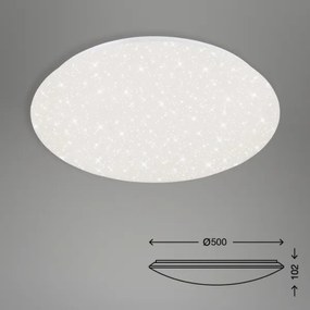 Brilo - Plafoniera LED dimmerabile STARRY SKY LED/40W/230V 3000-6000K + +TC