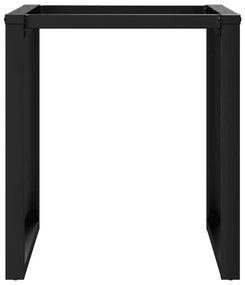Telaio gambe a o per tavolo da pranzo 60x60x73 cm in ghisa