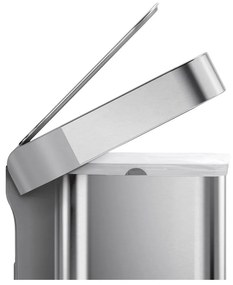 Bidone a pedale in acciaio inox 45 l - simplehuman