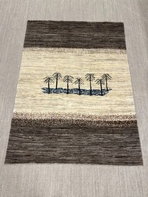 Gabbeh Tappeto persiano 150 x 200 Beige (Iran) Annodato A Mano