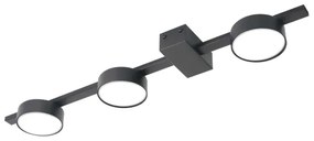 Plafoniera LED JOY 3xGX53/6W/230V nero