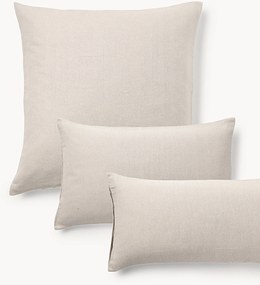 Federa in flanella con motivo a spina di pesce Wanda