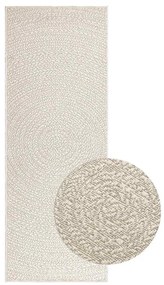 Tappeto Zızur Crema 80x200 Cm Aspetto Iuta Interni Ed Esterni /