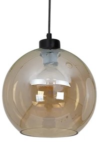 Lampadario su filo SOFIA 1xE27/60W/230V marrone