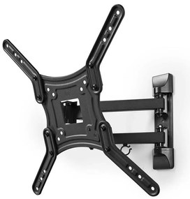 Nedis TVWM1530BK − Supporto Full Motion per TV 23-55/3 punti di rotazione